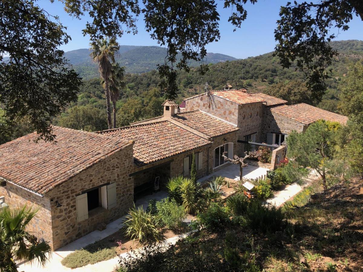 Bed and Breakfast Les Aurochs Grimaud Zewnętrze zdjęcie